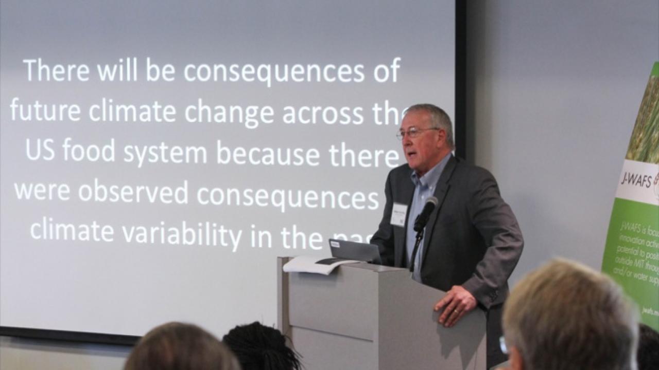 Climate change and agriculture