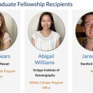 2021 AMS Graduate Fellowship Recipients